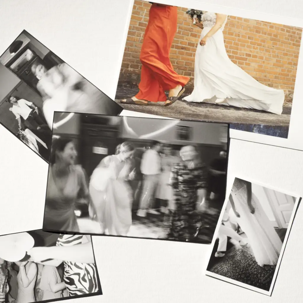 FineArt Prints einer Hochzeitsreportage Heidelberg auf weißem Hintergrund