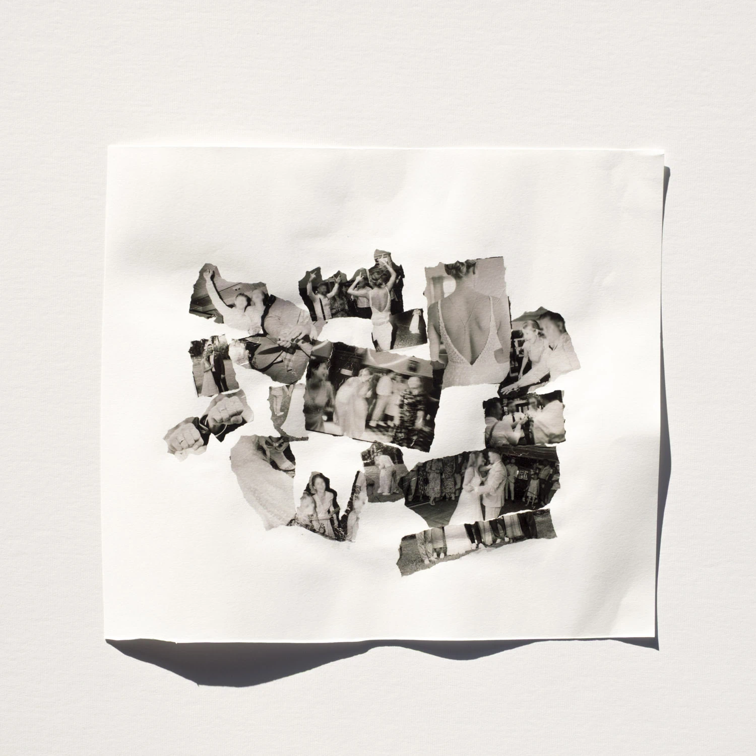 Individueller Abzug einer Hochzeitsreportage Heidelberg auf weißem Hintergrund